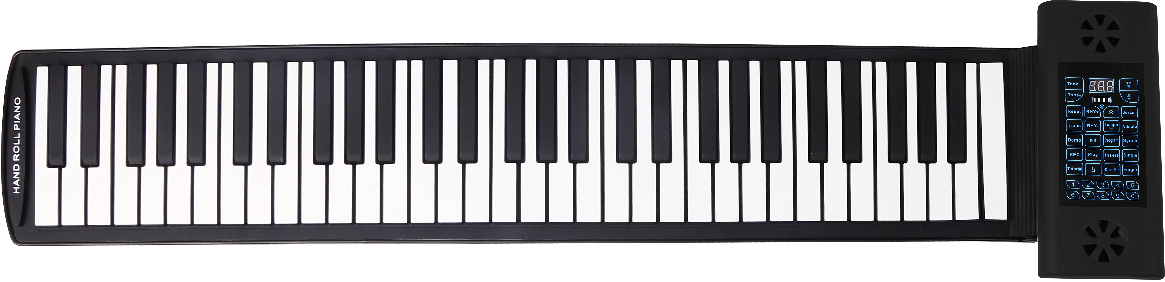 piano silikon dengan 61 kunci
