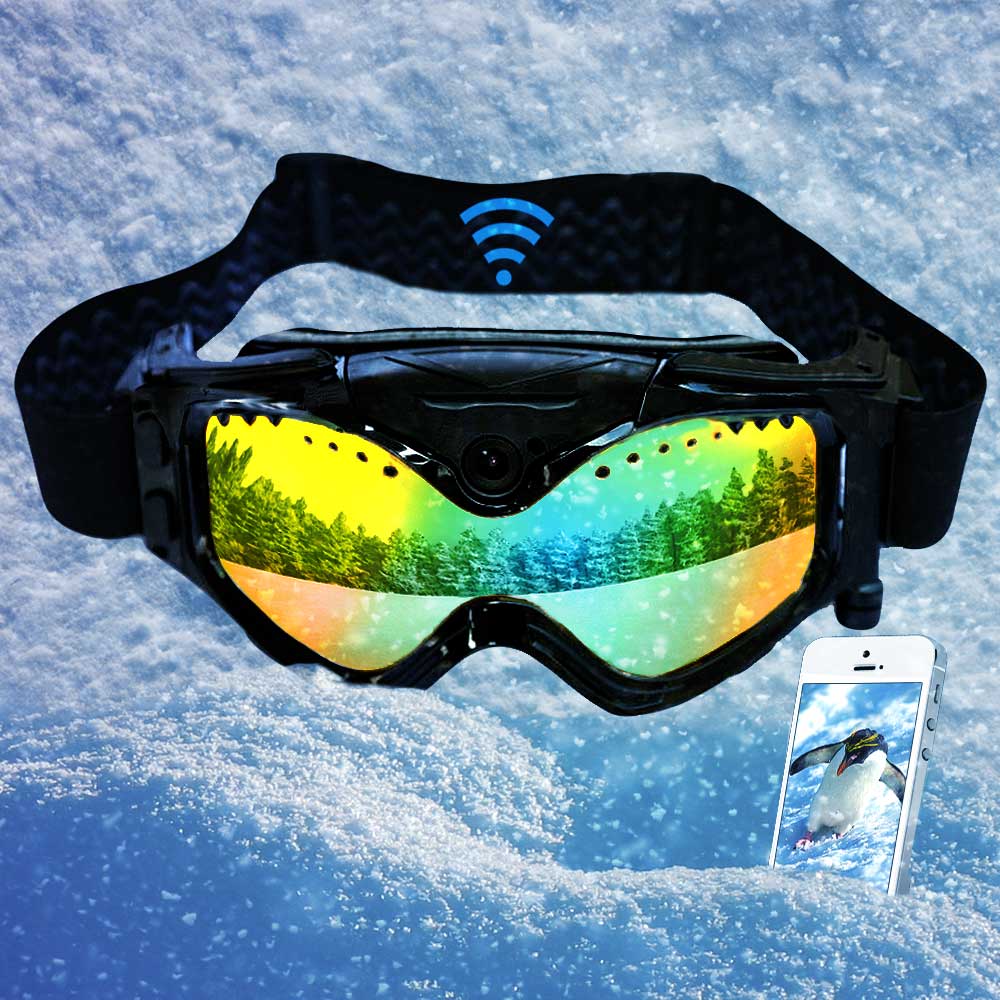 kacamata ski wifi kamera penuh hd