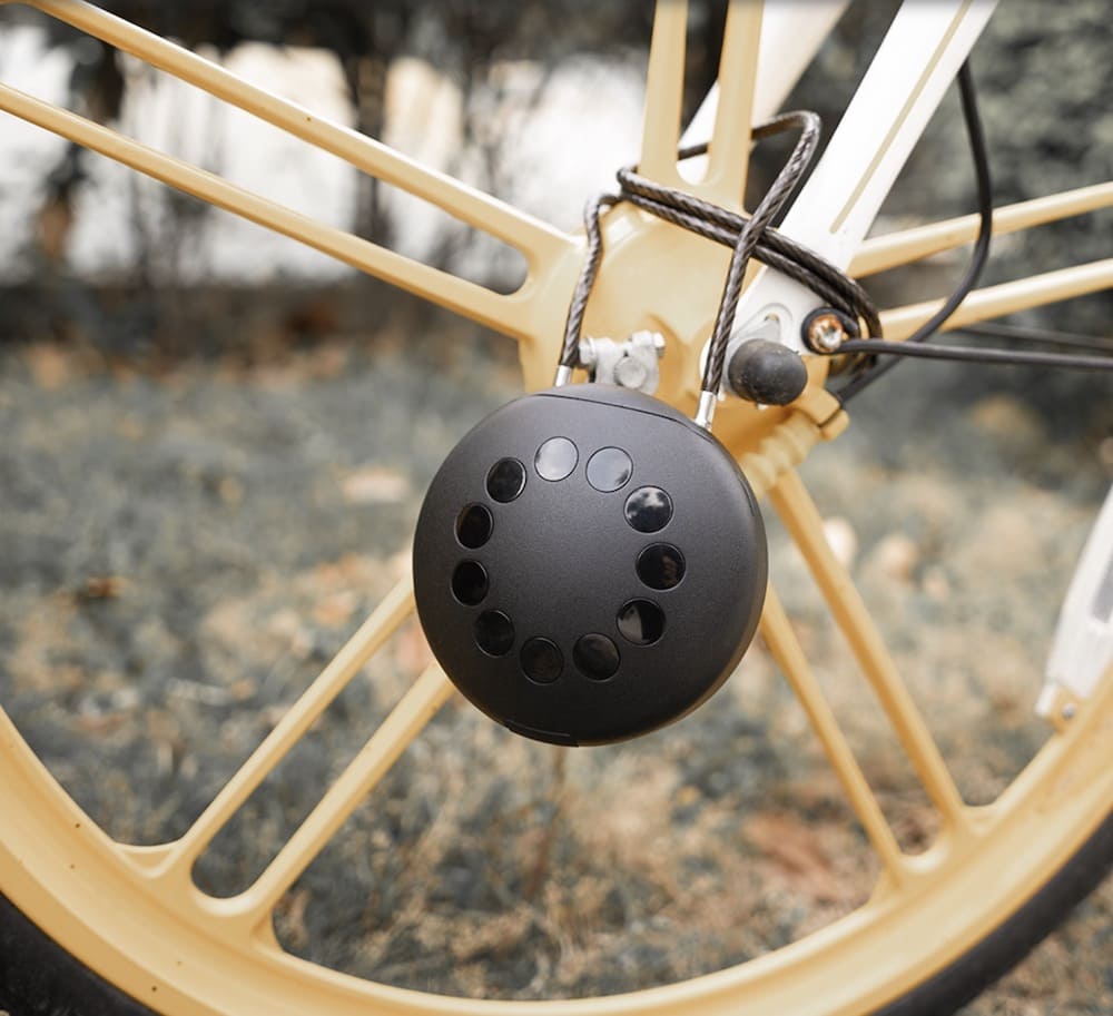 kunci basikal dengan kotak keselamatan kunci