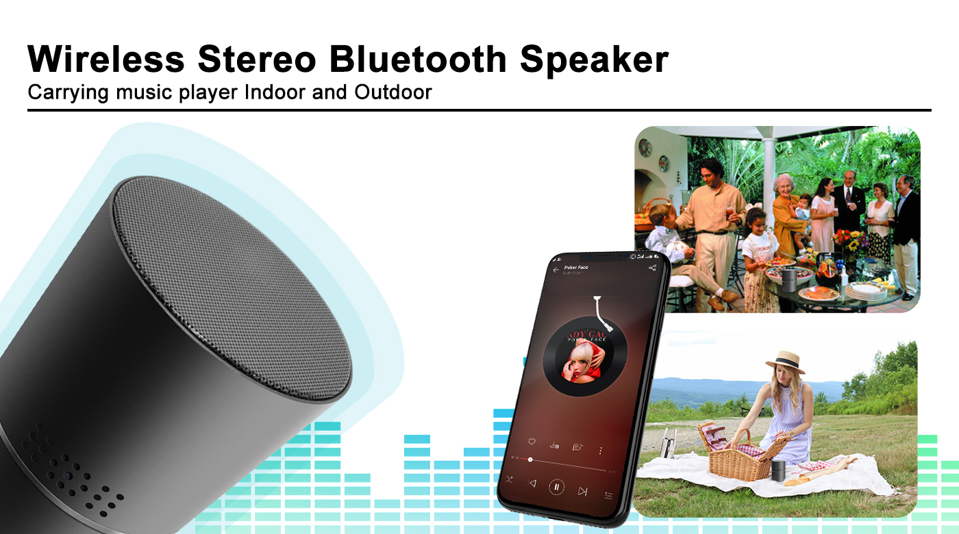 Pembesar suara Bluetooth dengan kamera