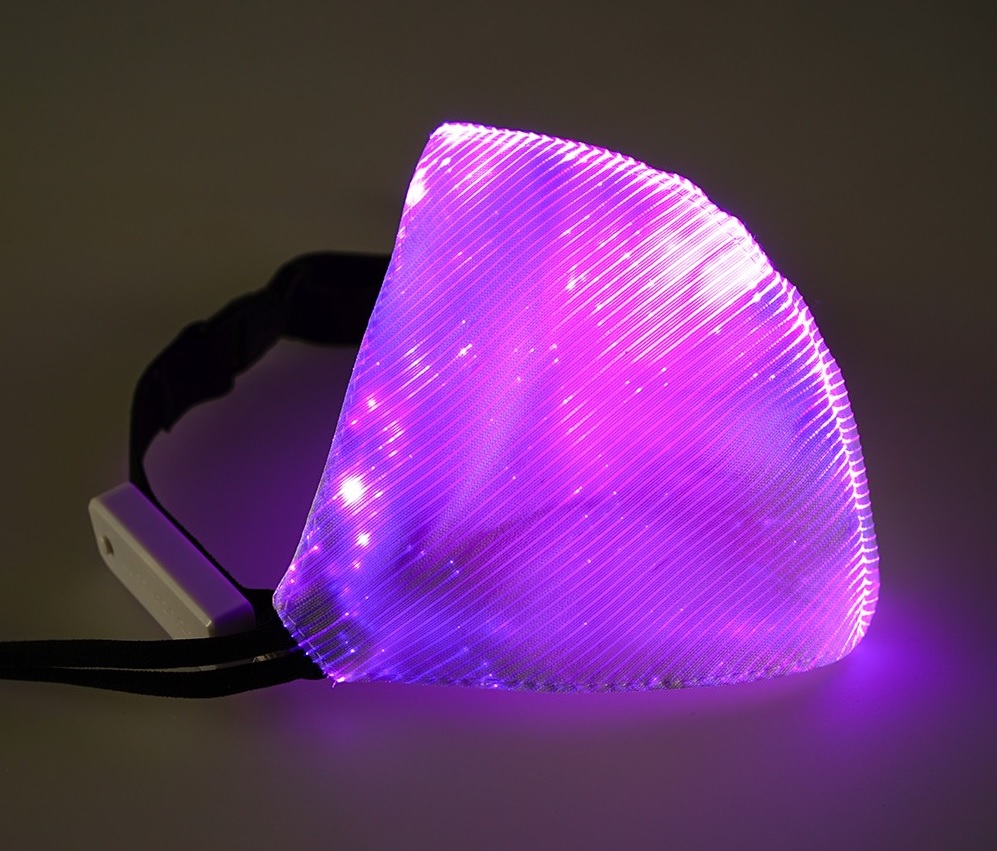 Violet topeng LED