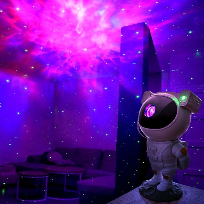 projektor dinding angkasawan galaksi langit malam