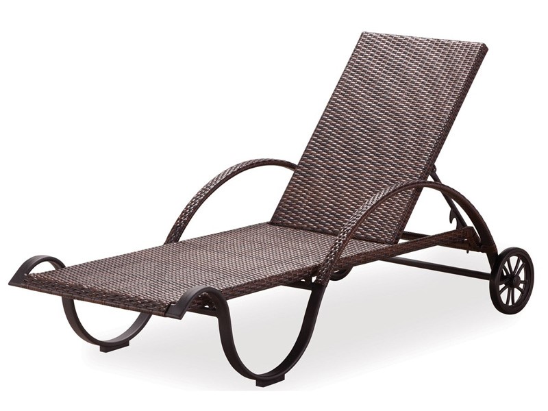 Kerusi dek taman untuk berjemur - Luxurio Sunbed ALLANGA, sesuai untuk teres