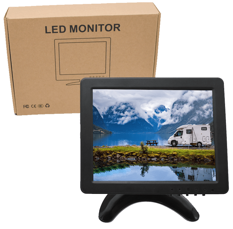 Monitor 8 inci TFT LCD monitor untuk kamera cctv