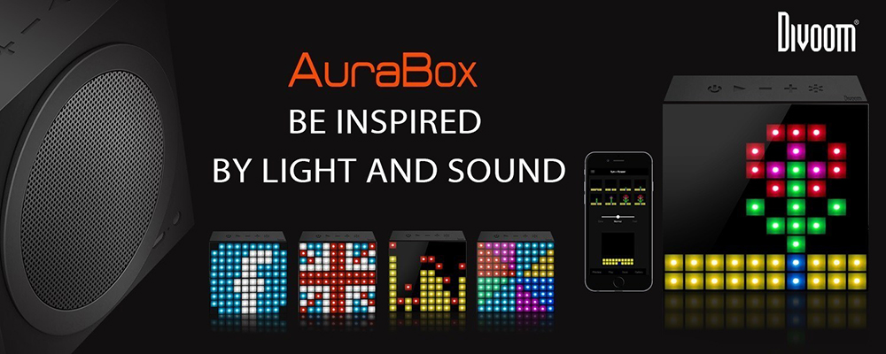 pembesar suara mudah alih aurabox