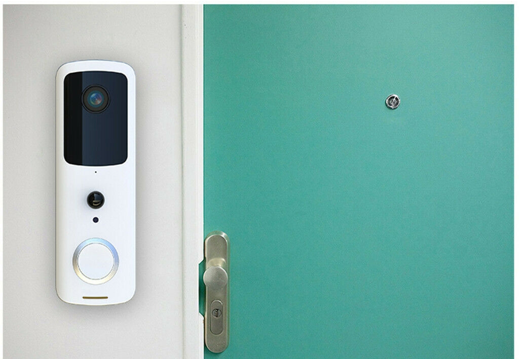 video digital loceng pintu tanpa wayar dengan kamera untuk wayarles rumah dan rumah