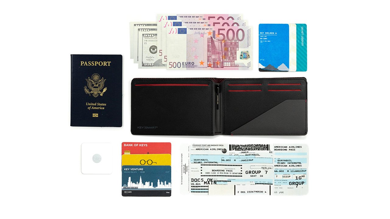 dompet pasport dengan gps
