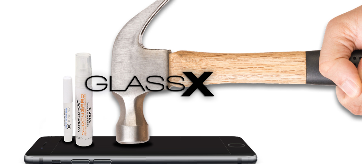 Perlindungan yang tidak kelihatan untuk Smartphone GlassX