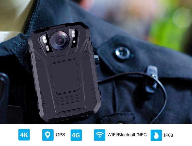 kamera badan polis 5G wifi bodycam