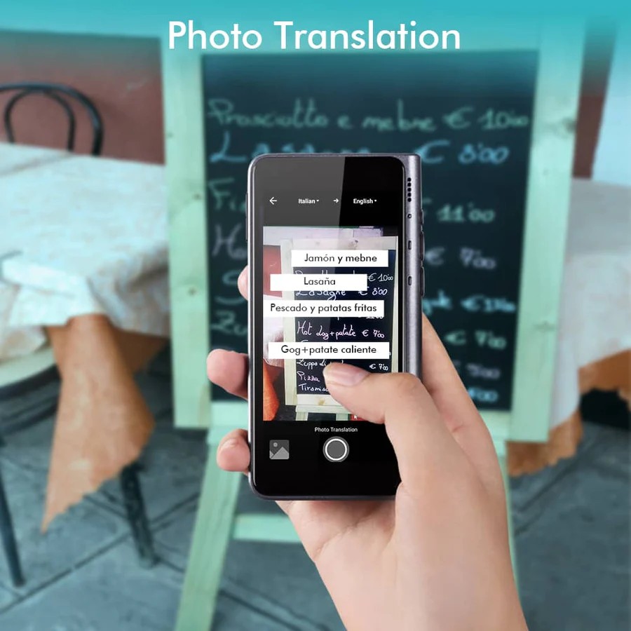 penterjemah teks foto untuk poket tangan dalam talian luar talian