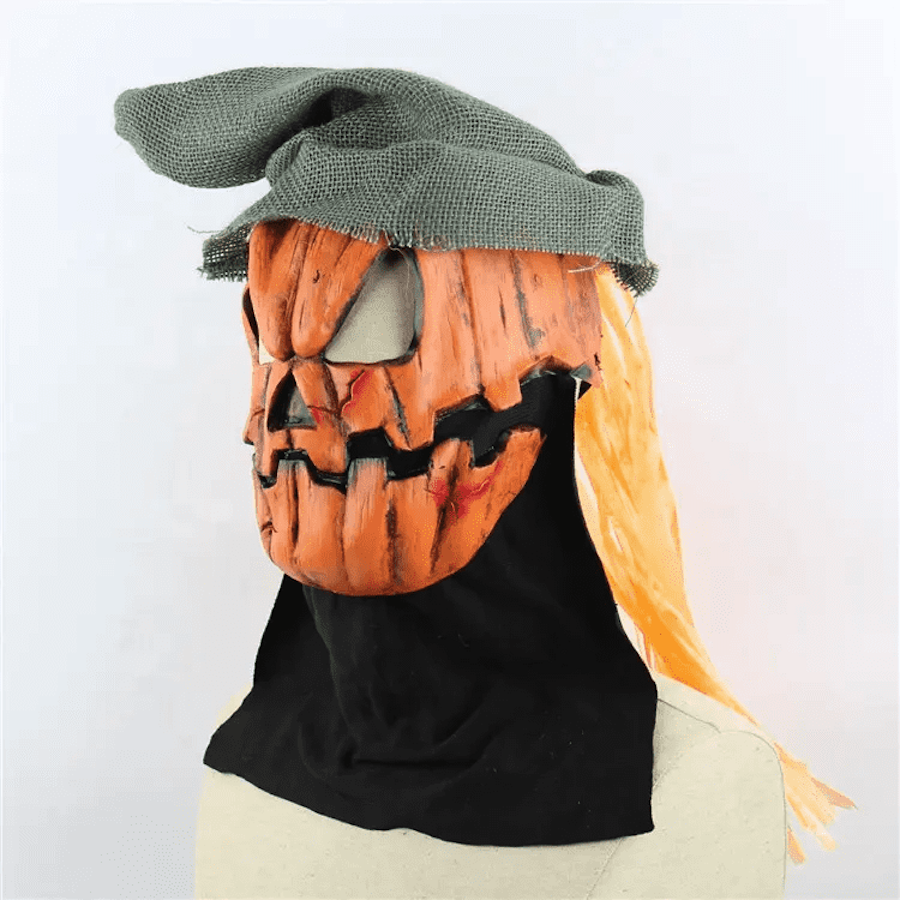 Topeng muka menakutkan labu Halloween