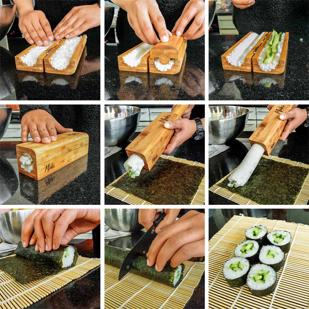 set pembuat sushi - membuat kit seperti hadiah