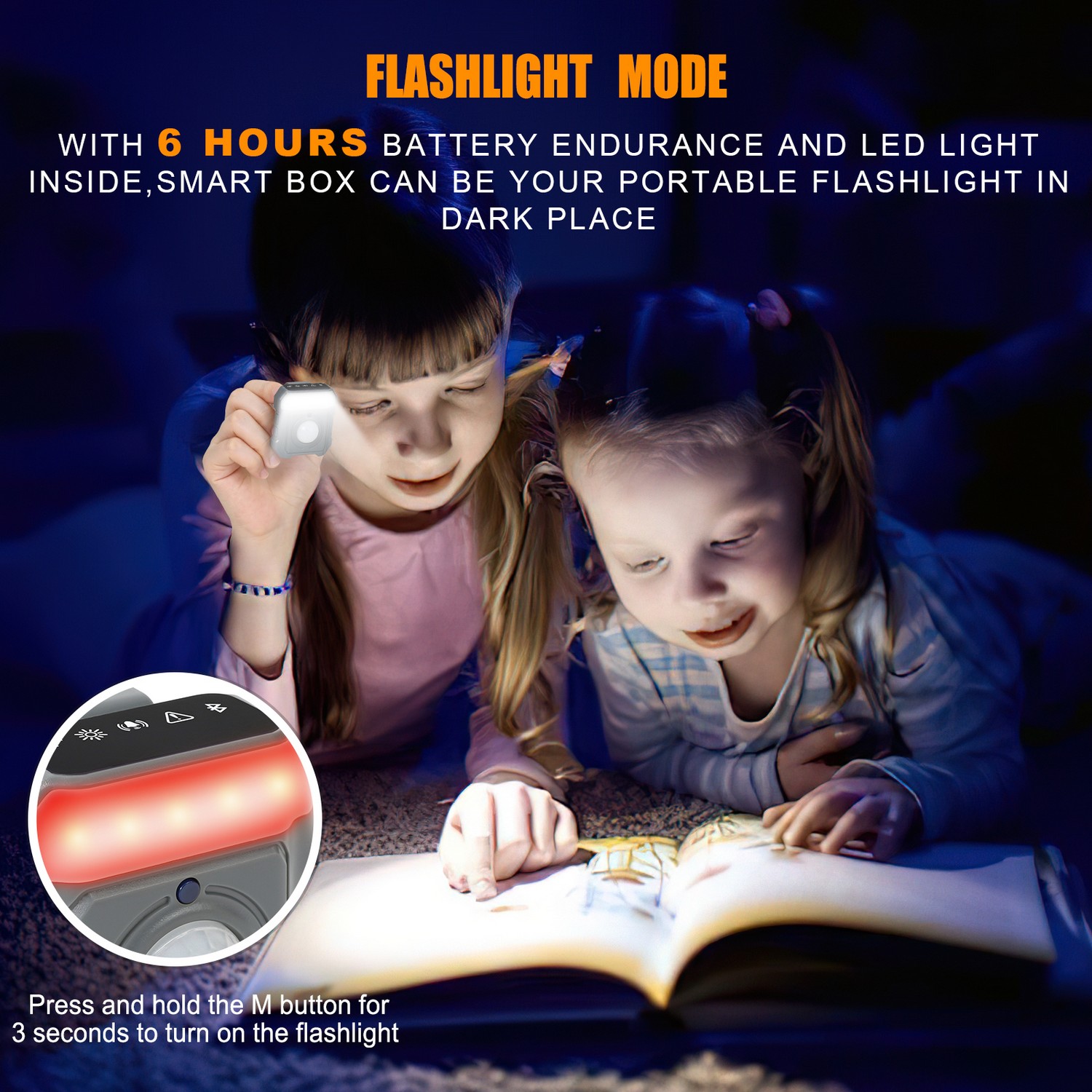 penggera pintar keselamatan - mod lampu suluh - Lampu LED