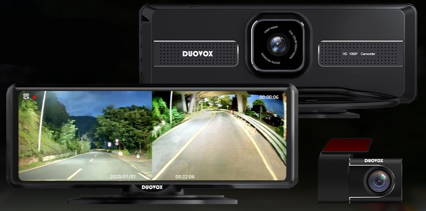 kamera kereta dengan penglihatan malam terbaik - duovox v9