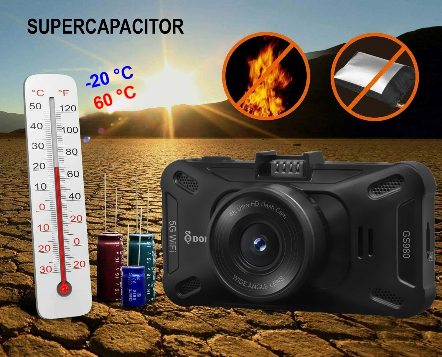 bateri supercapacitor untuk kamera kereta