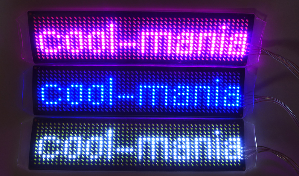Jalur LED RGB untuk baju LED