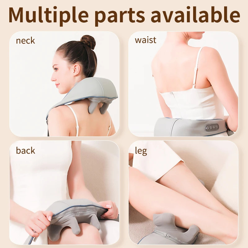 Alat urut relaksasi untuk leher, lutut, kaki, bahagian bawah belakang