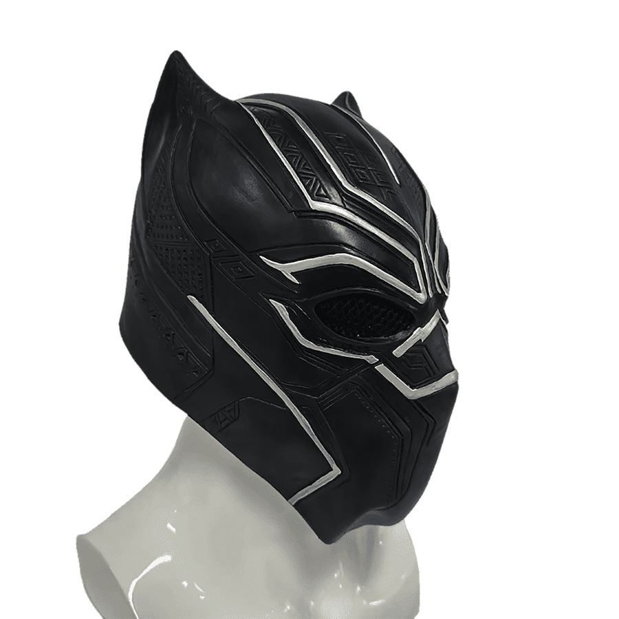 Topeng karnival hitam Black Panther