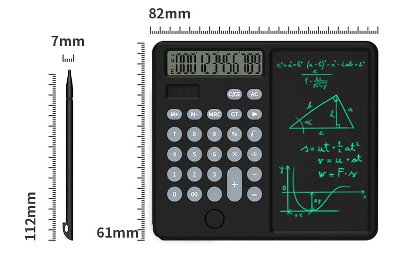 pad nota dengan kalkulator