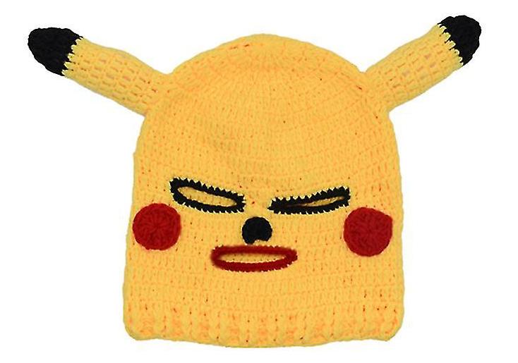 Topeng muka pikachu Halloween