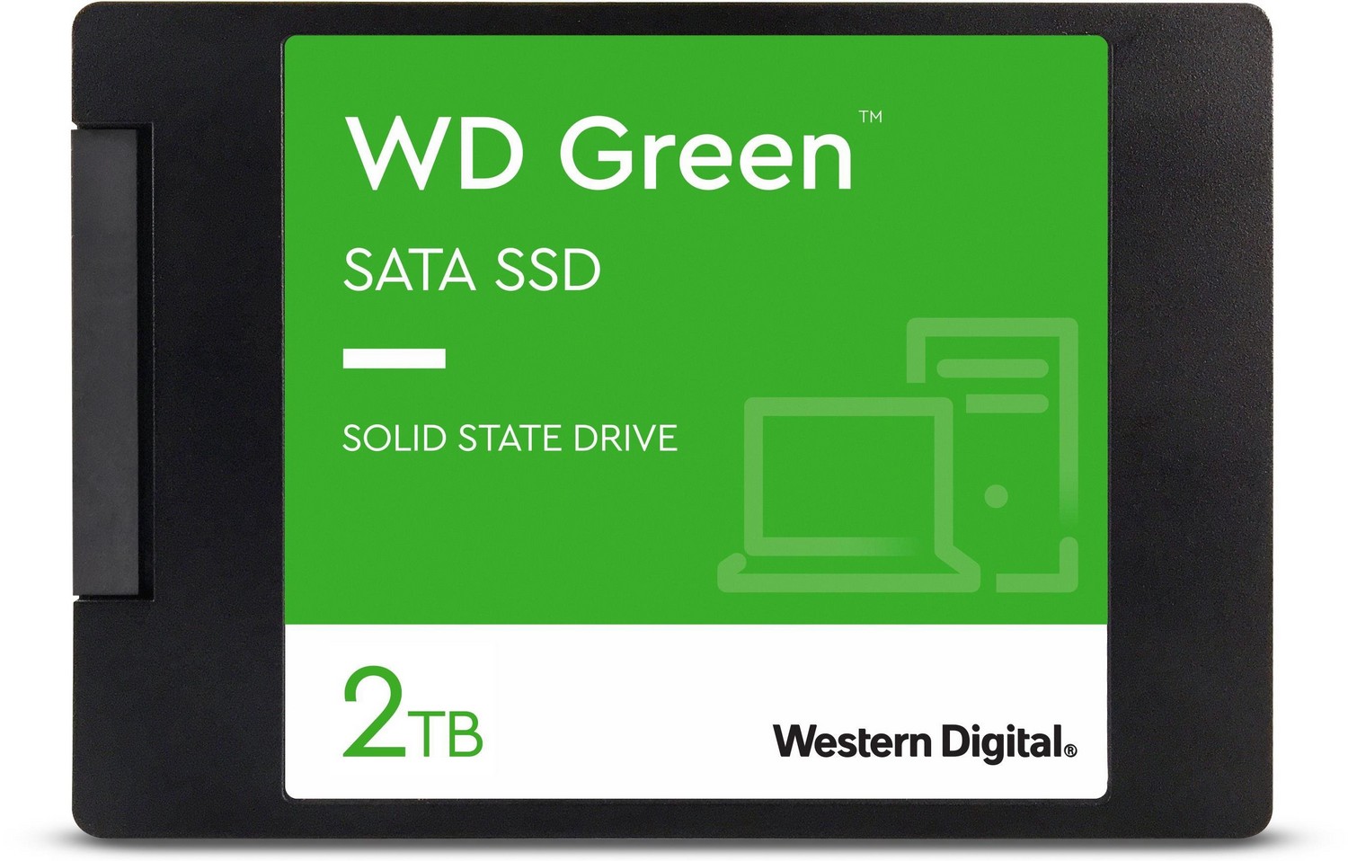 Cakera SSD - WD Green SSD 2TB