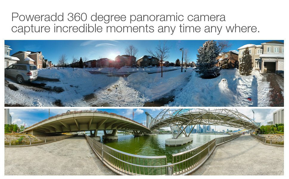 Kamera HD penuh panorama