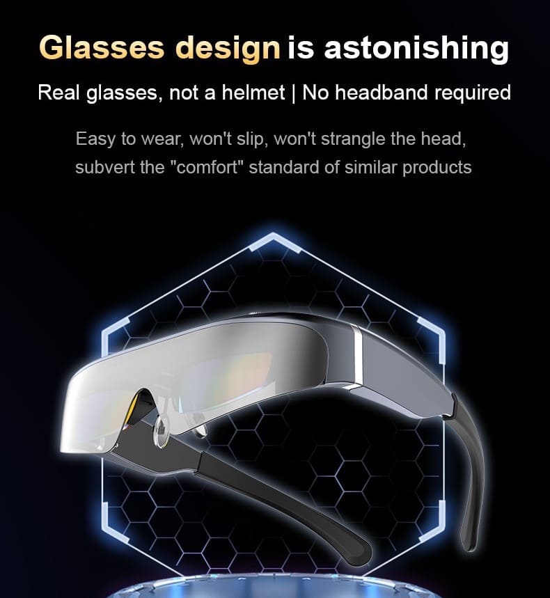 Cermin mata VR pintar dengan alat kawalan jauh