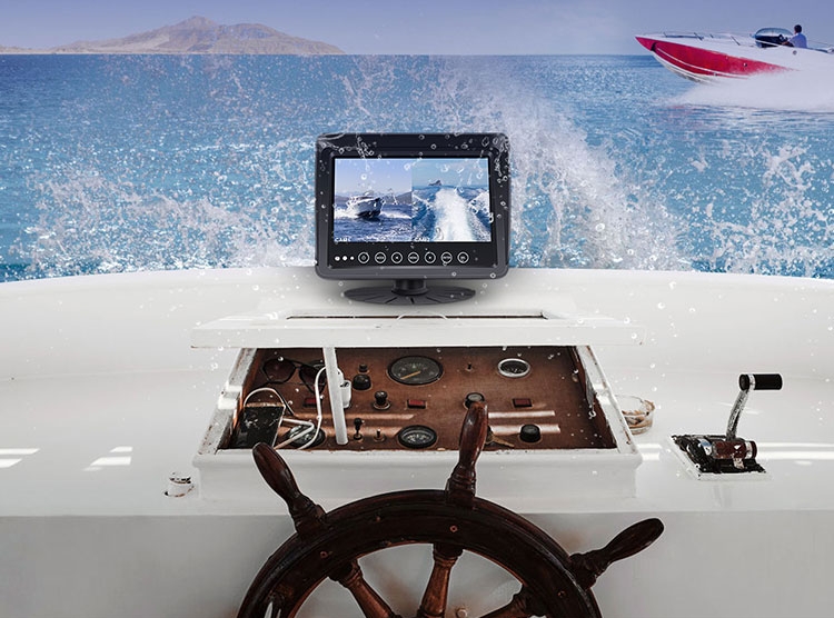 monitor untuk kapal layar atau kalis air