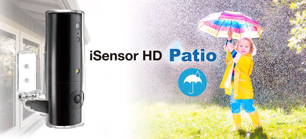 Kamera IP rumah iSensor patio kalis air dan UV